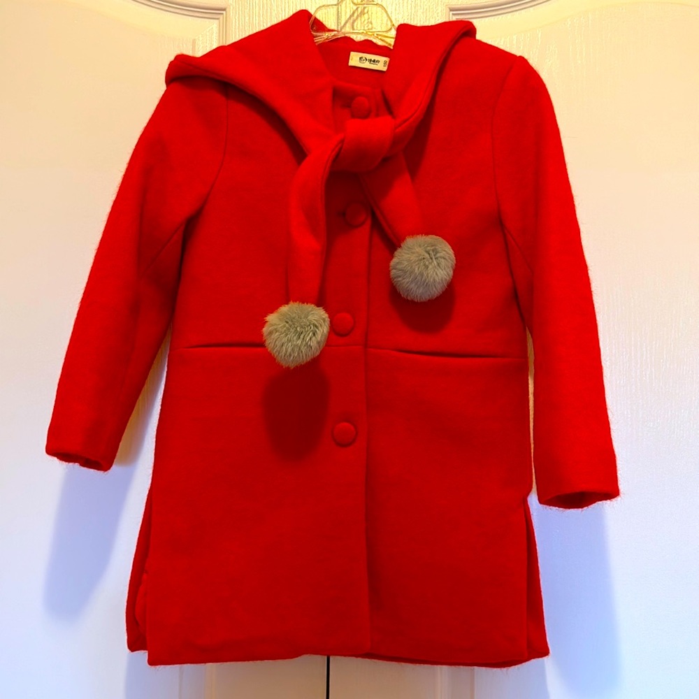 Christmas red coat